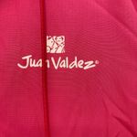 Juan Valdez Colombia Pink Orange Hooded Windbreaker M Size M Photo 12