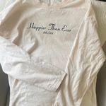 Billie Eilish billie eillish happier than ever cream long sleeve tee shirt Photo 2