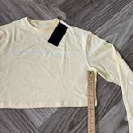 Alphalete Women’s Performance Outlined LS Crop - Sea Salt , Size XS Photo 4