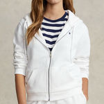 Ralph Lauren Polo | Ivory Zip-Up Hoodie Photo 0