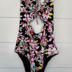 Roxy Women’s XXL Floral Cutout Swim One Piece Photo 0