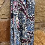 Chico's Chico’s Light-Weight Paisley Sweater Chico’s 2X Pullover Blue & Purple Shades Photo 4