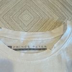 Prince Peter Collection White & Blue California Venice Beach Cropped T Photo 2