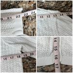 Vtg Y2K Madden NYC Women’s White Cotton Crochet Cardigan Size L Button Front Size L Photo 5