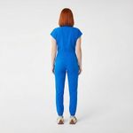 FIGS Rafaela Cargo Scrub Jumpsuit XL Royal blue Technical Collection Jogger Photo 2