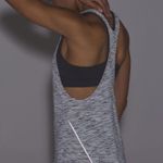 Lululemon  On Track Tank in Tiger Space Dye Black White & Dark Carbon Sz 6 EUC Photo 4