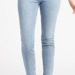 AGOLDE Sz 24 Nico High Rise Slim Jeans Button Fly Raw Hem Photo 0