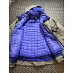 The North Face Women's Gray/Purple  Thermoball Eco Triclimate Jacket Winter Small Photo 5