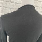 New York & Co. women S open front cardigan w/pouch pockets black Photo 5