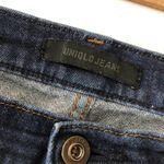Uniqlo Womens Mom Jeans Dark Wash Stretch High Rise Size 28 Photo 2