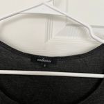 Grey long sleeve high low shirt Gray Photo 1