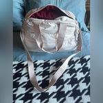 Rare Beauty Puffy Carryall Tote + Puffy Makeup Bag in Soft Peach Photo 6