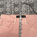 Veronica Beard New Millennial Pink Debbie Skinny Cropped Fray Hem Jeans Size 24 Photo 8