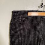 Great Northwest Clothing Company Great Northwest Indigo Pull On Bermuda Short Black White Polka Dots 20W Photo 3