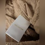 House Of Harlow palm tree Embroidery Tan Taper Pants elastic Waist textured S Photo 3