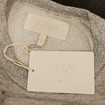 The Great ππ The Sweatshirt Dress ~ Light Heather Grey Size 0 XS NWT Photo 8