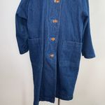 Vintage Original Outwear Lined Denim Winter Coat M Size M Photo 2