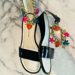 Marc Jacobs Vintage  The Charm Bracelet Black Patent Leather Sandals Heels 37.5 Photo 1