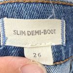 Madewell ‎ Jeans Women's 26 Blue Denim Medium Wash Slim Demi-Bootcut Leg Casual Photo 8