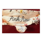 Pink Rose  BRICK RED SHIFT T-SHIRT DRESS COMFORTABLE MIDI WOMEN SIZE SMALL‎ Photo 3