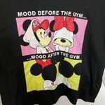 Disney Graphic Long Sleeve XXL Womens Casual Oversized Crewneck Gym Photo 1