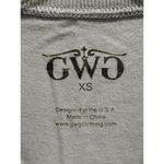 CWC Gray/Teal Graphic "Girls With Guns" Long Sleeve Shirt Crew Size XS Logo Gray Photo 2