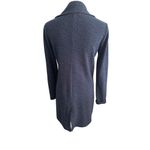 Lucky Brand Blue Heathered Long Cardigan Jacket Size XS Photo 2