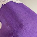 Handmade Skirt Lace Purple White Elastic Waistband Country Line Dance Rodeo Photo 8