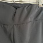 CRANE black smooth flair leg pants with elastic waist size XL Photo 2