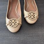 Tory Burch  Mini Miller Sandals Lizard Embossed Leather Size 8.5 Photo 1