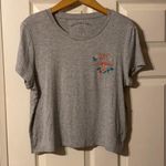 Aeropostale NWT Aero ‘Day Trippin’ embroidered gray t-shirt Photo 1