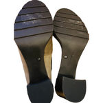 Giani Bernini Women's  Taupe Loafers with Silver Hardware Size 8 block heel Photo 3