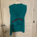 Elegant Teal Embellished Blouse Green Size XXL Photo 4