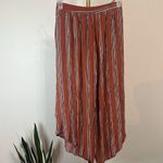 Mustard Seed  Women's Side Slit Self Tie Pleated Bohemian Loose Square Pa… Photo 2