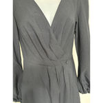 The Fifth Label ‎ Chemistry Long Sleeve Wrap Dress Size XXS Navy Blue Photo 2