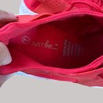 Just Be Women's Casual Fashion Sneakers White Soles Laces Red Size 7 Photo 6