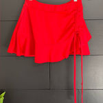 Avidlove  Red Wrap Salsa Mini Skirt Women’s Sz S EUC Photo 0