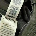 frame denim Frame Le Skinny de Jeanne Raw Hem Ankle Women Jeans in Black Grey Kinder Size 27 Photo 8