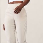 Athleta Women’s Brooklyn Mid Rise Ankle Pants Pull On UPF 40+ in Abalone Grey 6 Photo 0