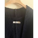 UGG  Fremont Fluffy Black Cardigan Long Sleeve Front Jacket Casual Size M Women Photo 3