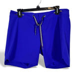 prAna  Blue Board Shorts Women’s M Beachy Summer Athletic Gorpcore Drawstring Photo 0