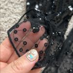 Black Sequin Sheer top with cami set. S Photo 13