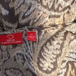 Oscar de la Renta Vintage  Brown Floral Blouse . Size 12 Photo 6