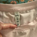 Under Armour  Women’s Pink Short Sleeve Loose Fit Athletic T-Shirt XL Photo 6