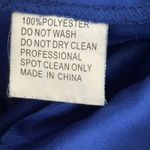 Mac Duggal  67911 Ruffle Tiered Cut Out Chiffon Gown Dress Cobalt Blue Size 0 NWT Photo 11