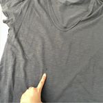 Free People  Tshirt v neck oversized flowy womens Gray (xsmall) casual boho Photo 8