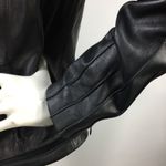 Tahari  Black Leather Jacket Photo 9