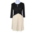 Anthropologie Amadi x  - NWT Cross Wrap Sweater Knee Length Dress Sz S Photo 2