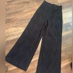 Free People satin leopard brocade print high waisted trousers 6 $188 holiday Photo 1