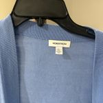Nordstrom Rack Blue Open Front Long Cardigan Sweater Pockets Womenโs Large Photo 5